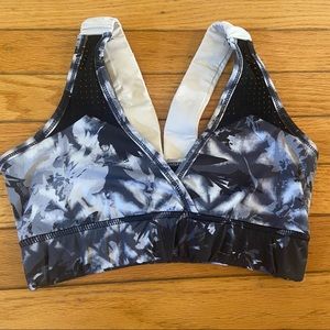 Alala Triangle Floral Sports Bra